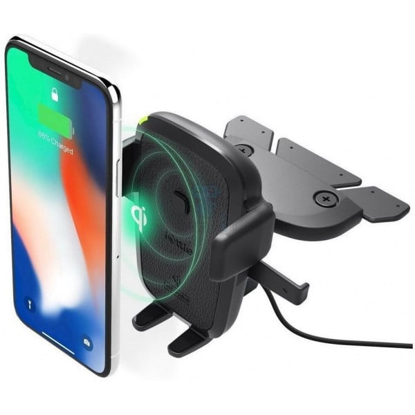 Тримач iOttie Easy One Touch 4 Wireless Qi Charging CD Mount (HLCRIO136AM)