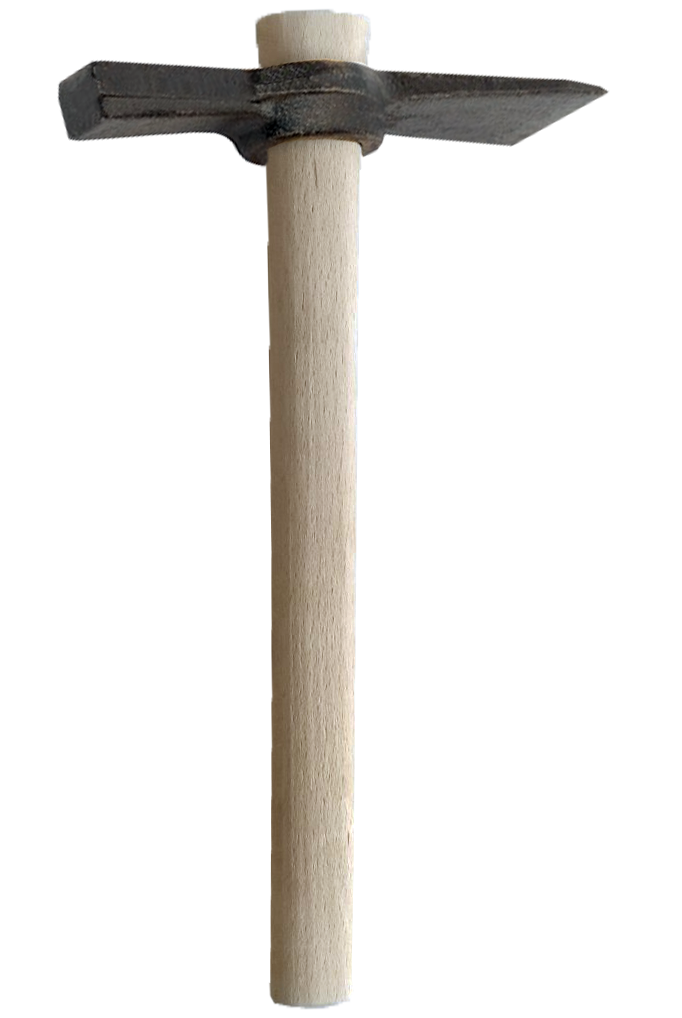 Молоток-кирка с деревянной ручкой 400 г (52046)