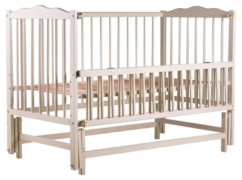 Кроватка Радуга Марк с комодом/маятник/без ящика/матрац кокос/постельный набор 9 эл. (11711588)