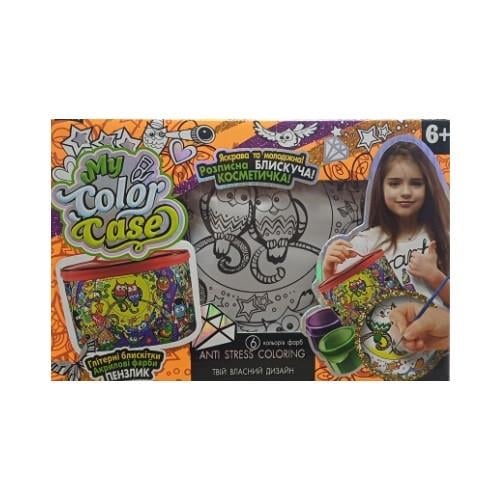 Косметичка-раскраска Danko Toys My Color Case Совы (CОC-01-01U)