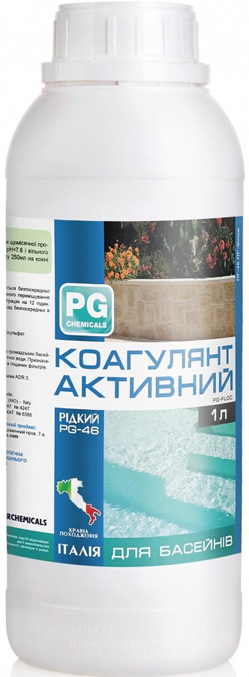 Коагулянт активный жидкий для осветления воды в бассейне Barchemicals PG-46 1 л