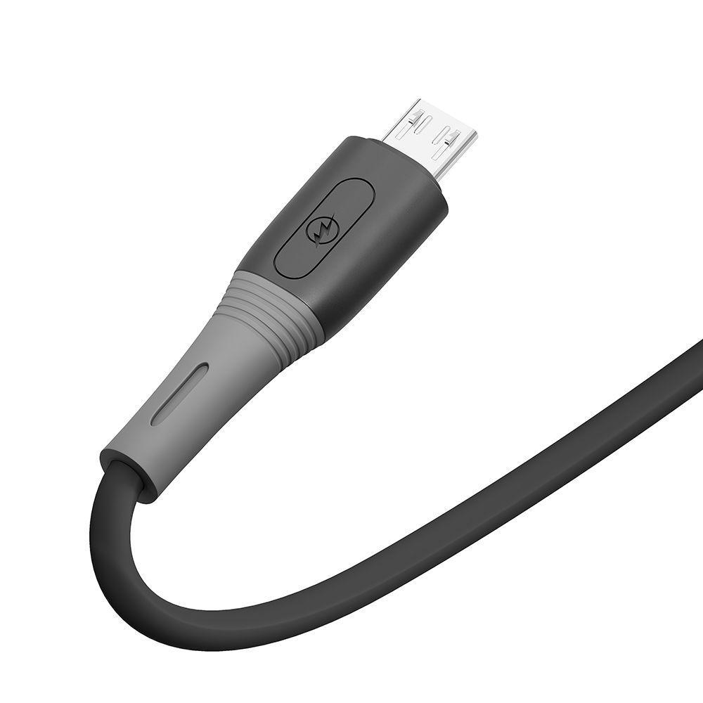 Кабель Ridea RC-M113 Spring 3A USB to Micro USB Чорний (209-00173) - фото 5