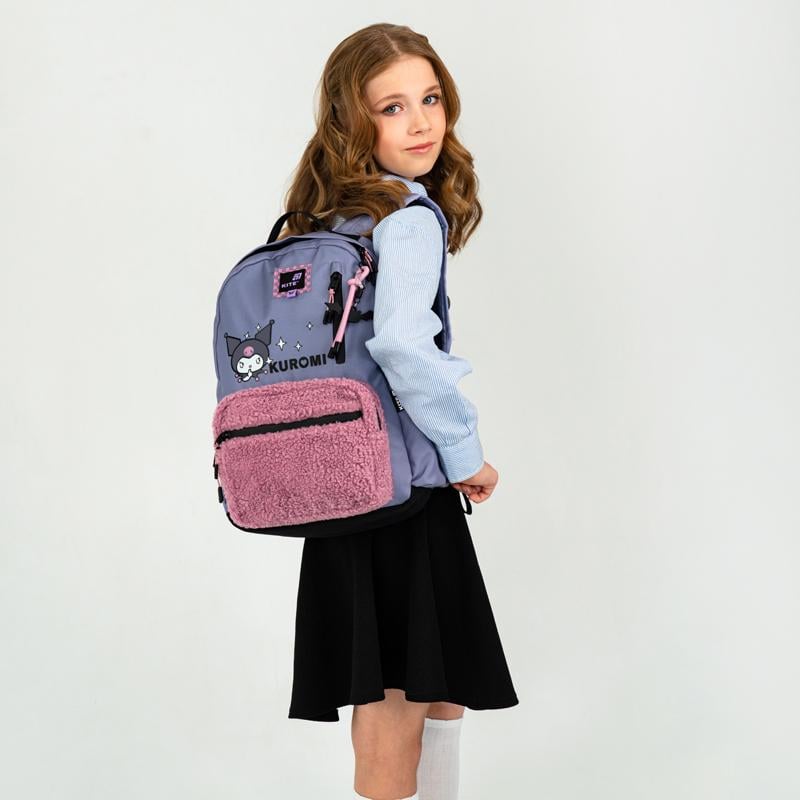 Рюкзак KITE Education Teens Kuromi HK25-949M - фото 19 Рюкзак KITE Education Teens Kuromi HK25-949M - фото 19