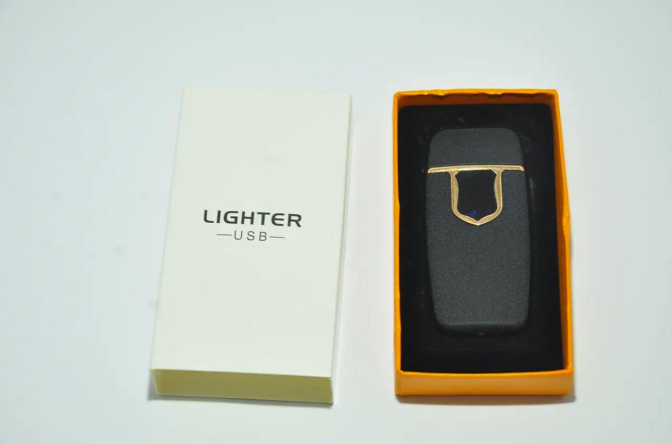 Спіральна електрична запальничка microusb Lighter 712 Чорний (11210638) - фото 4