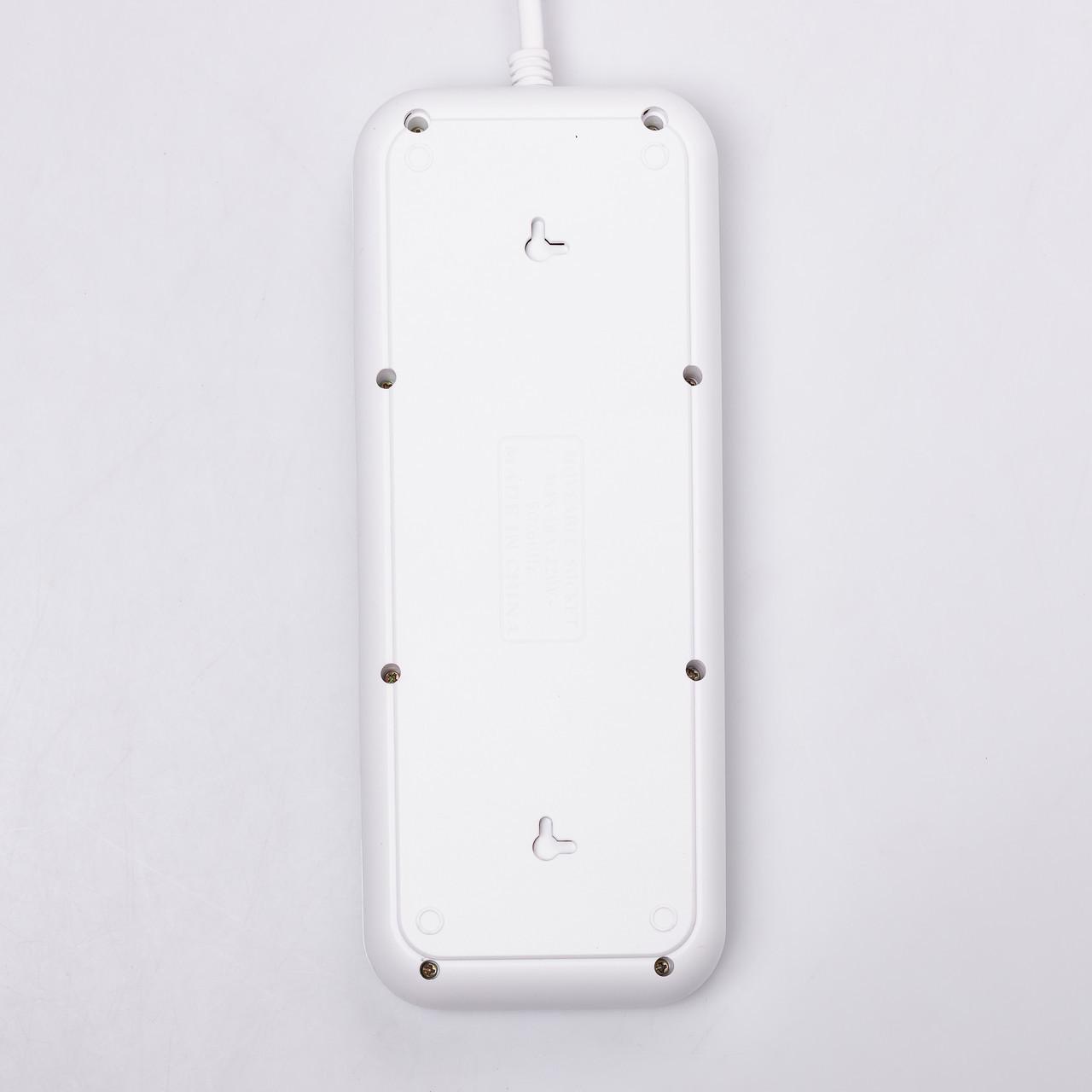 Фільтр мережевий на 8 розеток з 3 USB 1 Type-C та кнопкою відключення F20U HP-5-27 2,8 м Білий (A-034388) - фото 6 Фільтр мережевий на 8 розеток з 3 USB 1 Type-C та кнопкою відключення F20U HP-5-27 2,8 м Білий (A-034388) - фото 6
