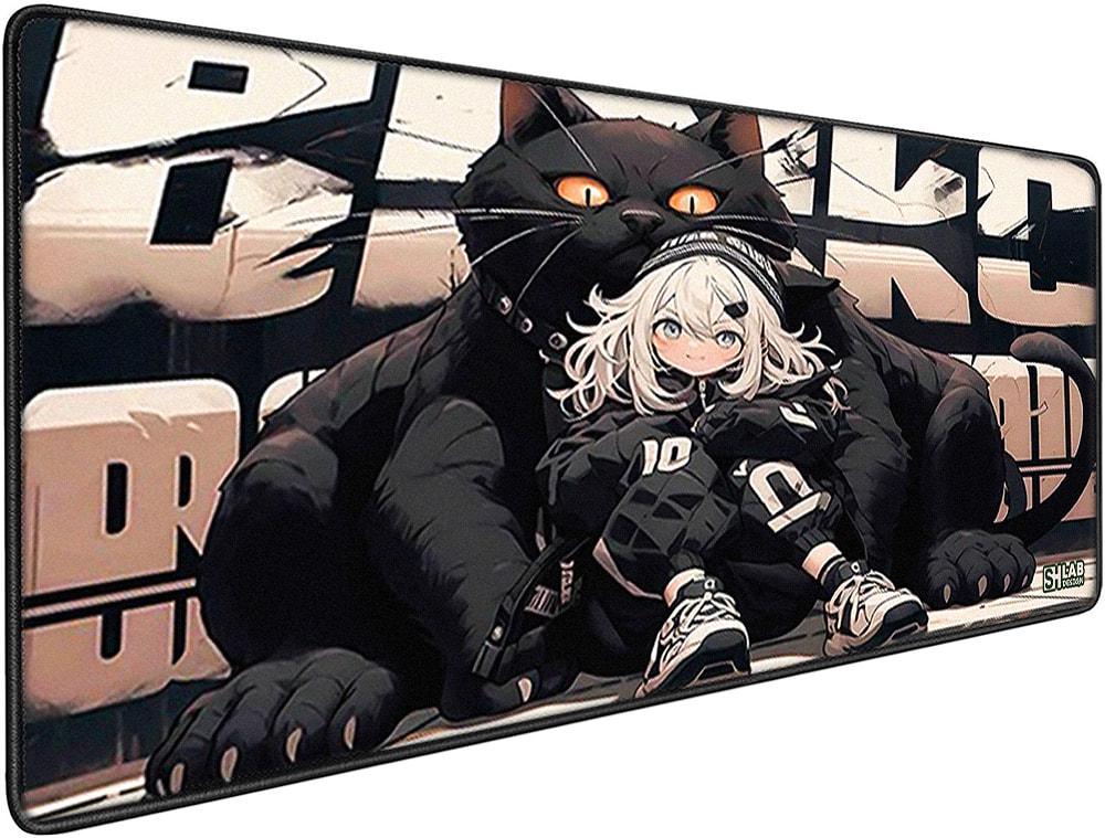 Коврик для мышки SHLab Cat Girl SHM-204 70х30 см (35683)