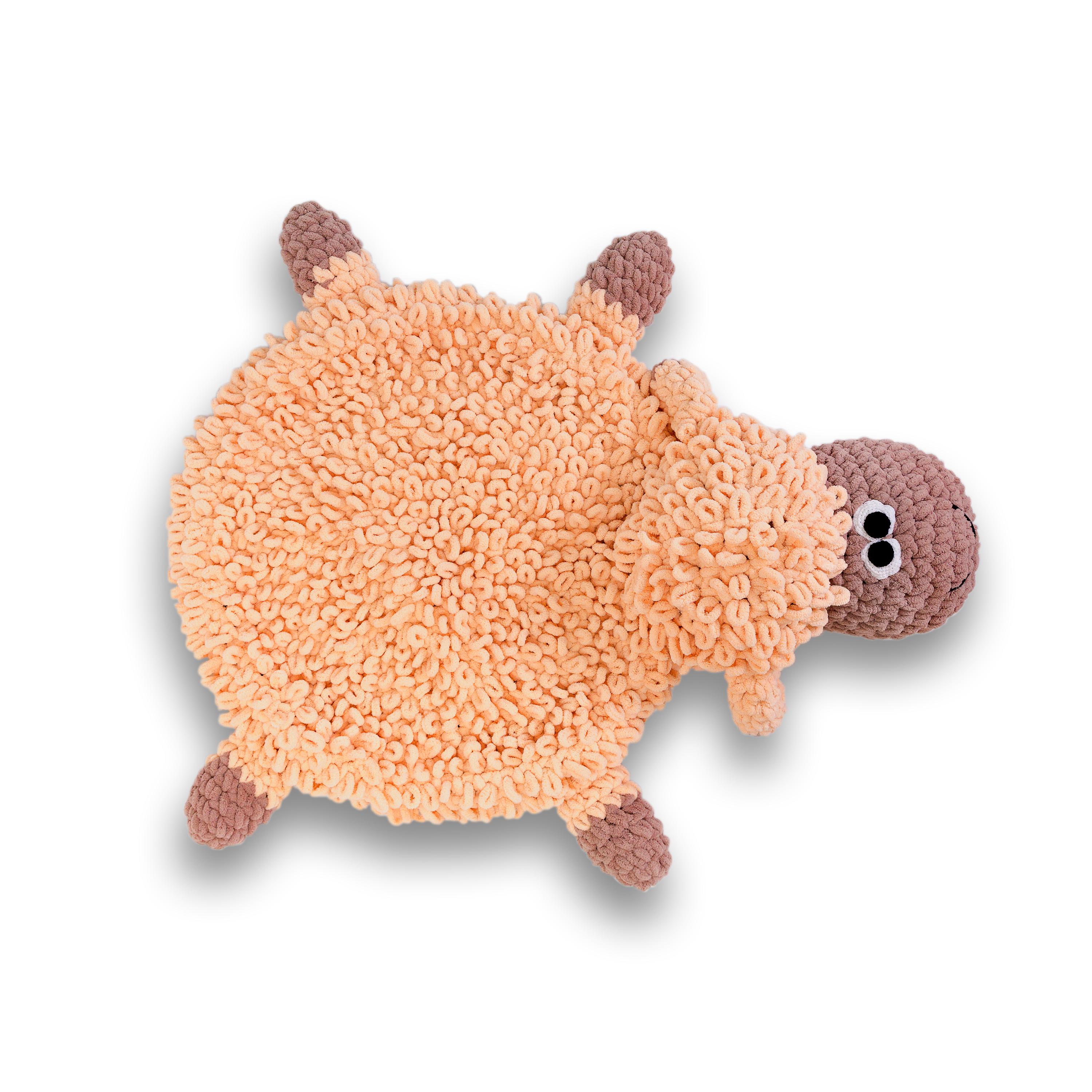 Коврик детский барашек Свен Brown - фото 3