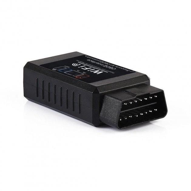 Автосканер OBD ELM-327/2714 Wi-Fi Черный (14102861) - фото 6