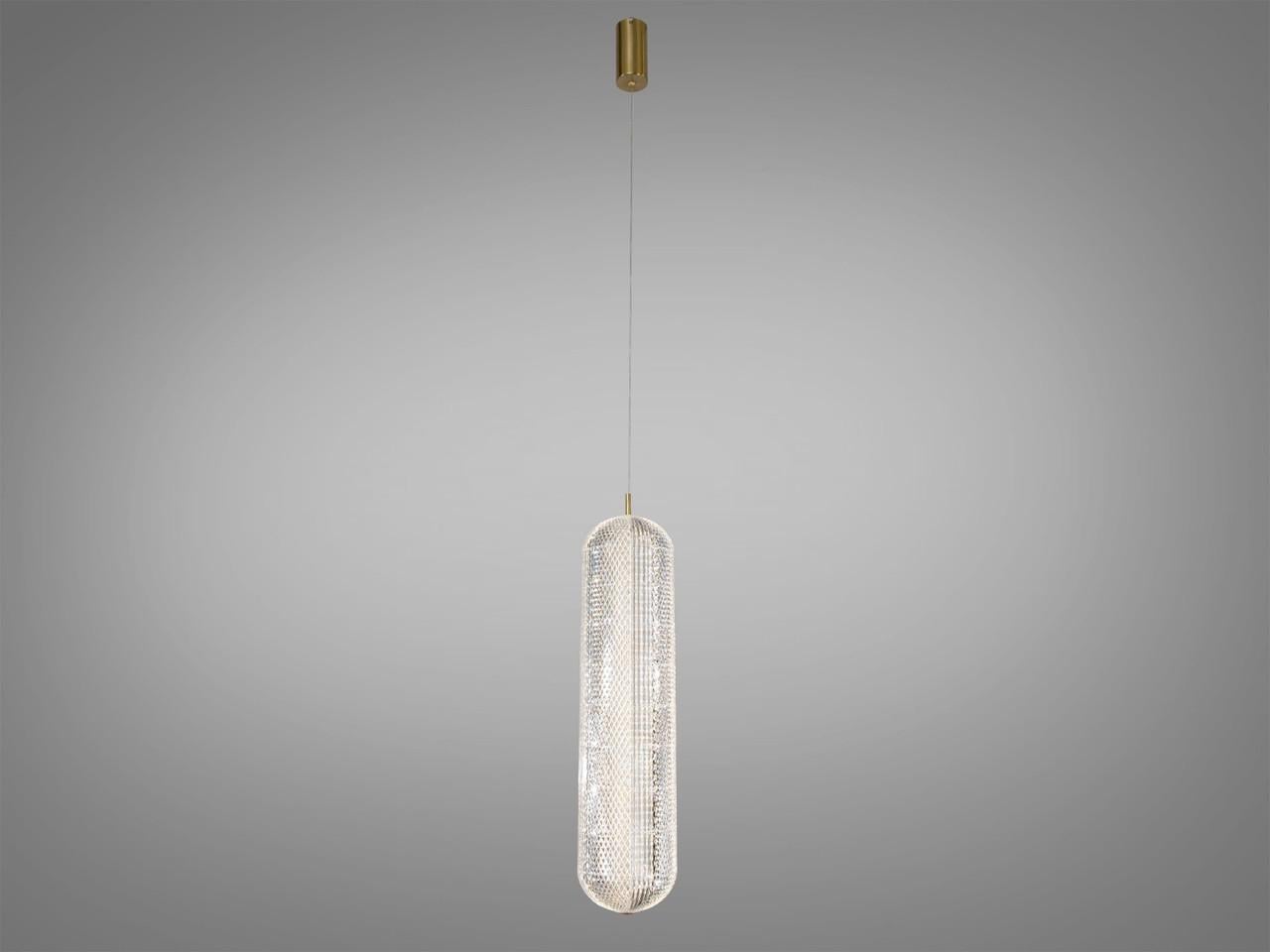 Подвесной светильник LED 17W 935lm 3 режима Золотой (D221204/1 L600)