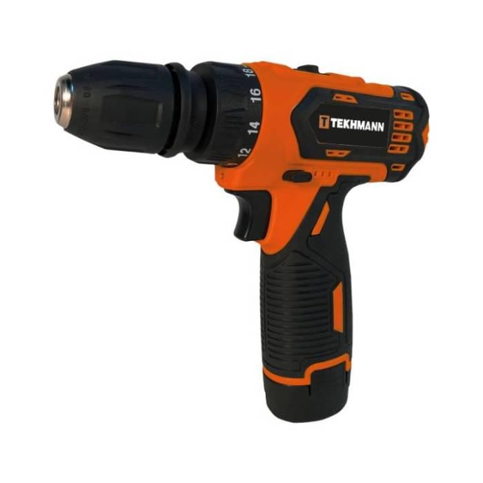 Шуруповерт акумуляторний Tekhmann TCD-12 QC Li 12V 2000 mAh Orange (853461) Шуруповерт акумуляторний Tekhmann TCD-12 QC Li 12V 2000 mAh Orange (853461)