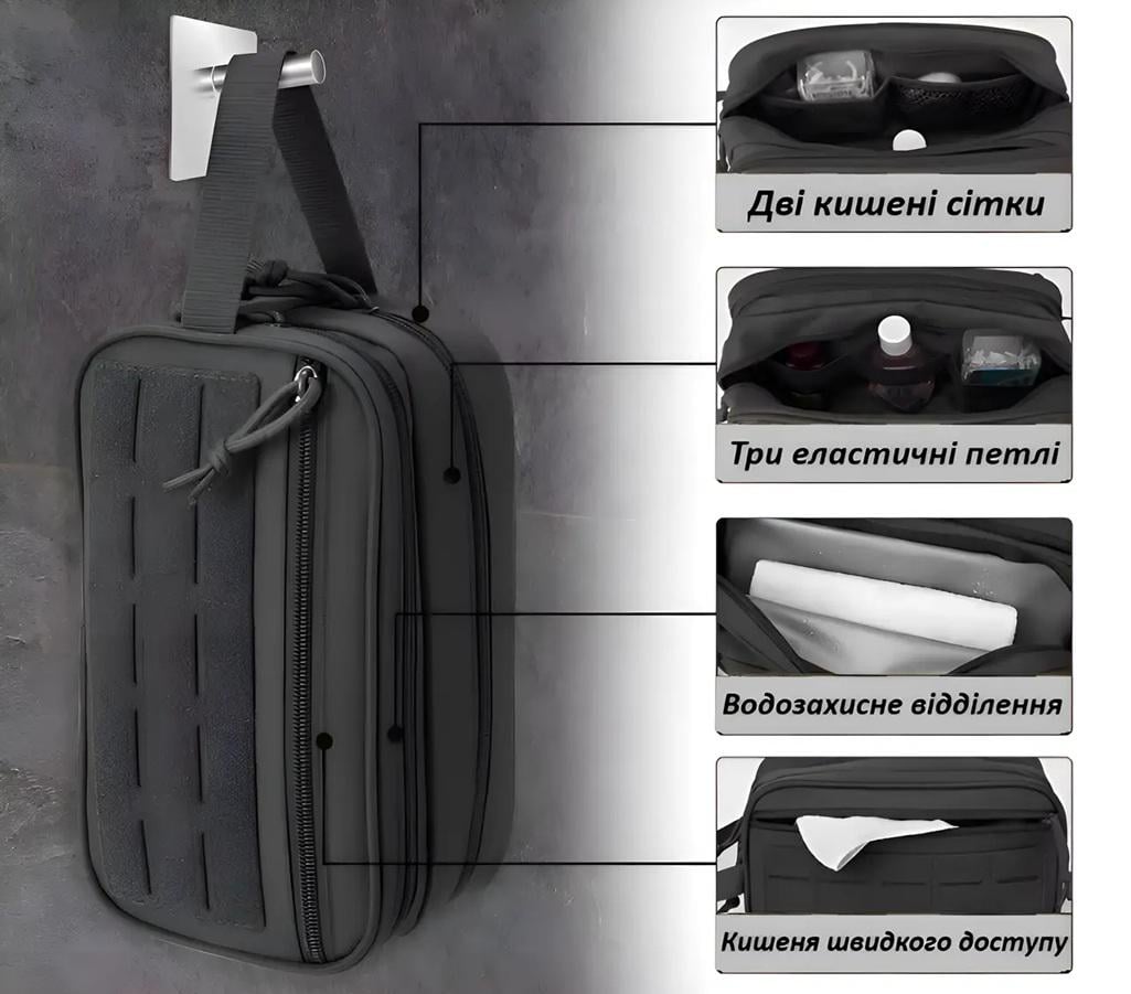 Сумка мужская Черный (28922768) - фото 3 Сумка мужская Черный (28922768) - фото 3