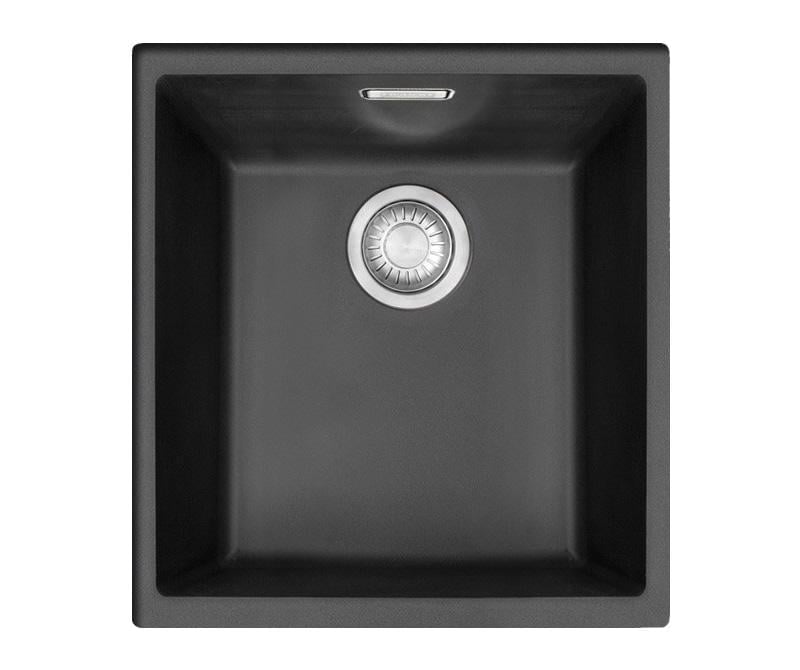 Мойка для кухни Franke Kubus KBG 110-34 125.0158.601 под столешницу Оникс (5980782)