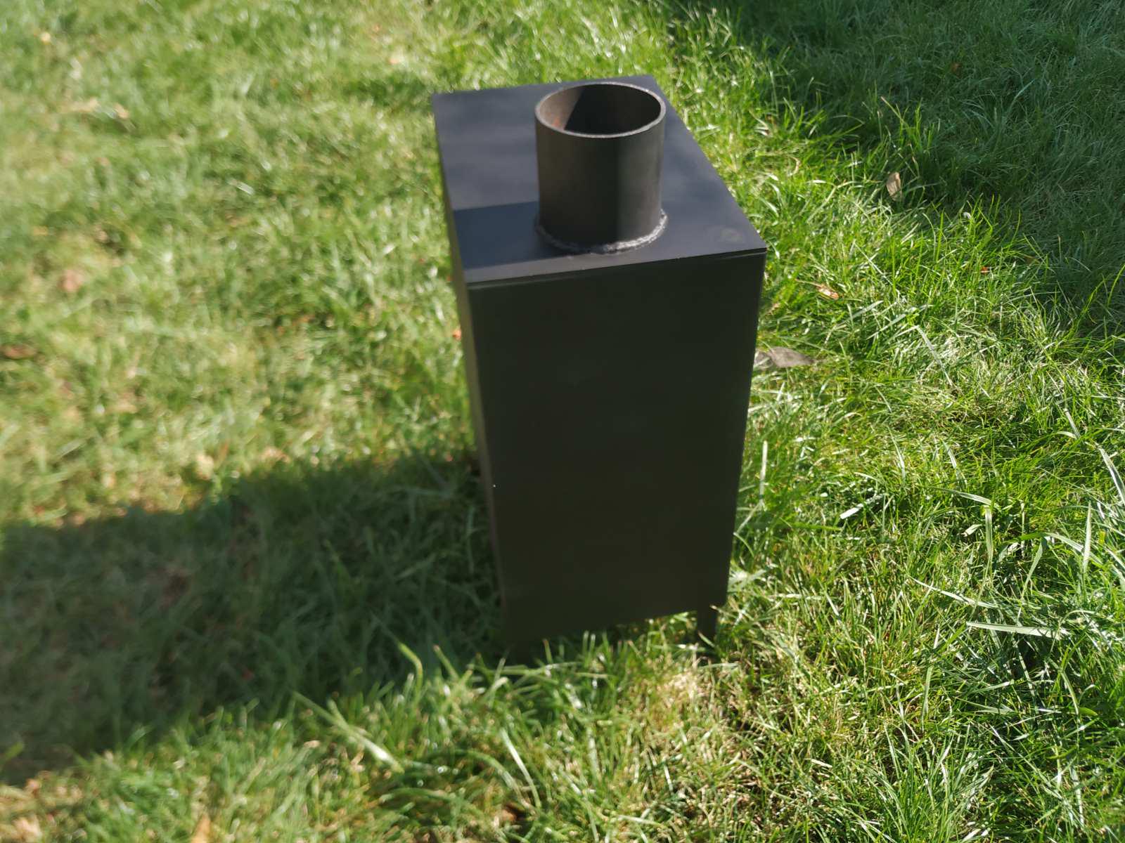 Піч буржуйка АЛВАНІ 30 кг 4 мм 24,5х39х45 см (270633) - фото 6