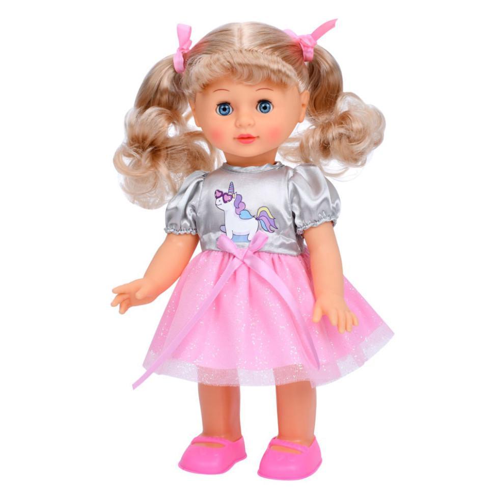Лялька дитяча інтерактивна Даринка M 5809IUA 33 см з музикою