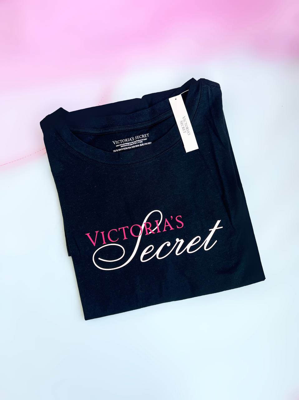 Сорочка Victoria's Secret Cotton Sleepshirt бавовняна XS/S Чорний (23379721) - фото 4