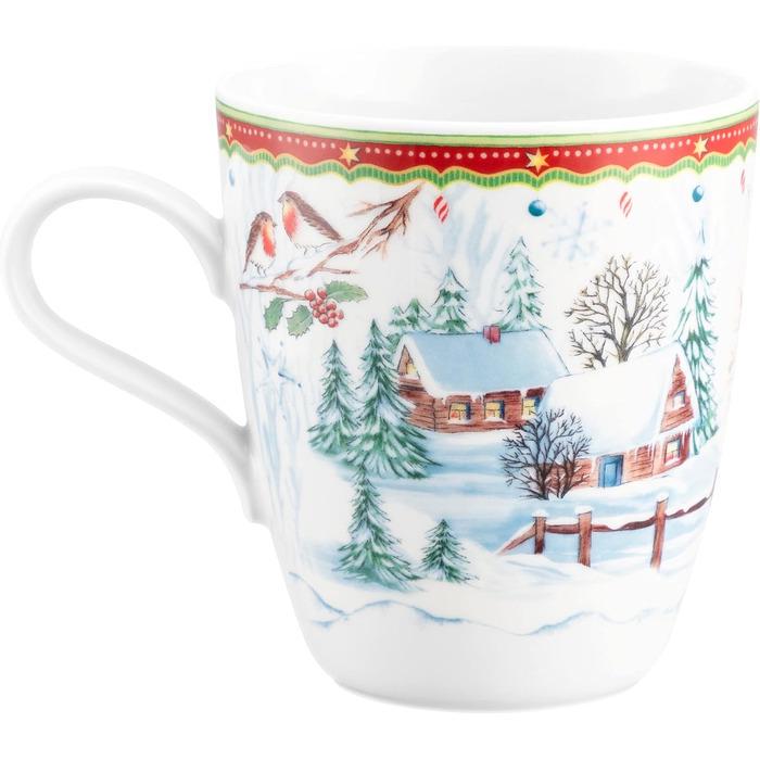 Кружка рождественская Seltmann Weiden автомобиль фарфор 400 мл (2675263) Кружка рождественская Seltmann Weiden автомобиль фарфор 400 мл (2675263)