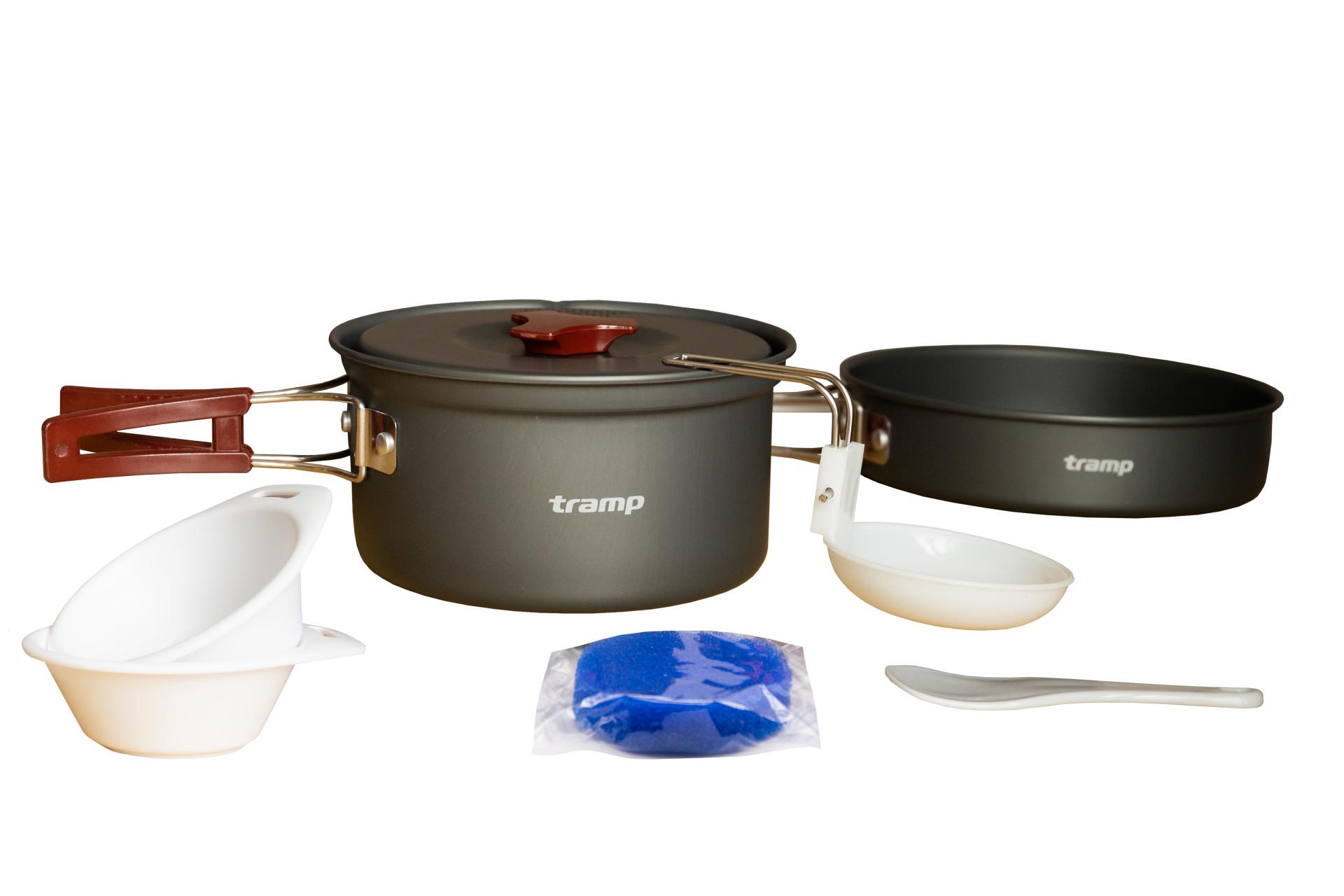 Набір посуду Tramp з анодованого алюмінію на 1-2 персони (1042-TRC-025)