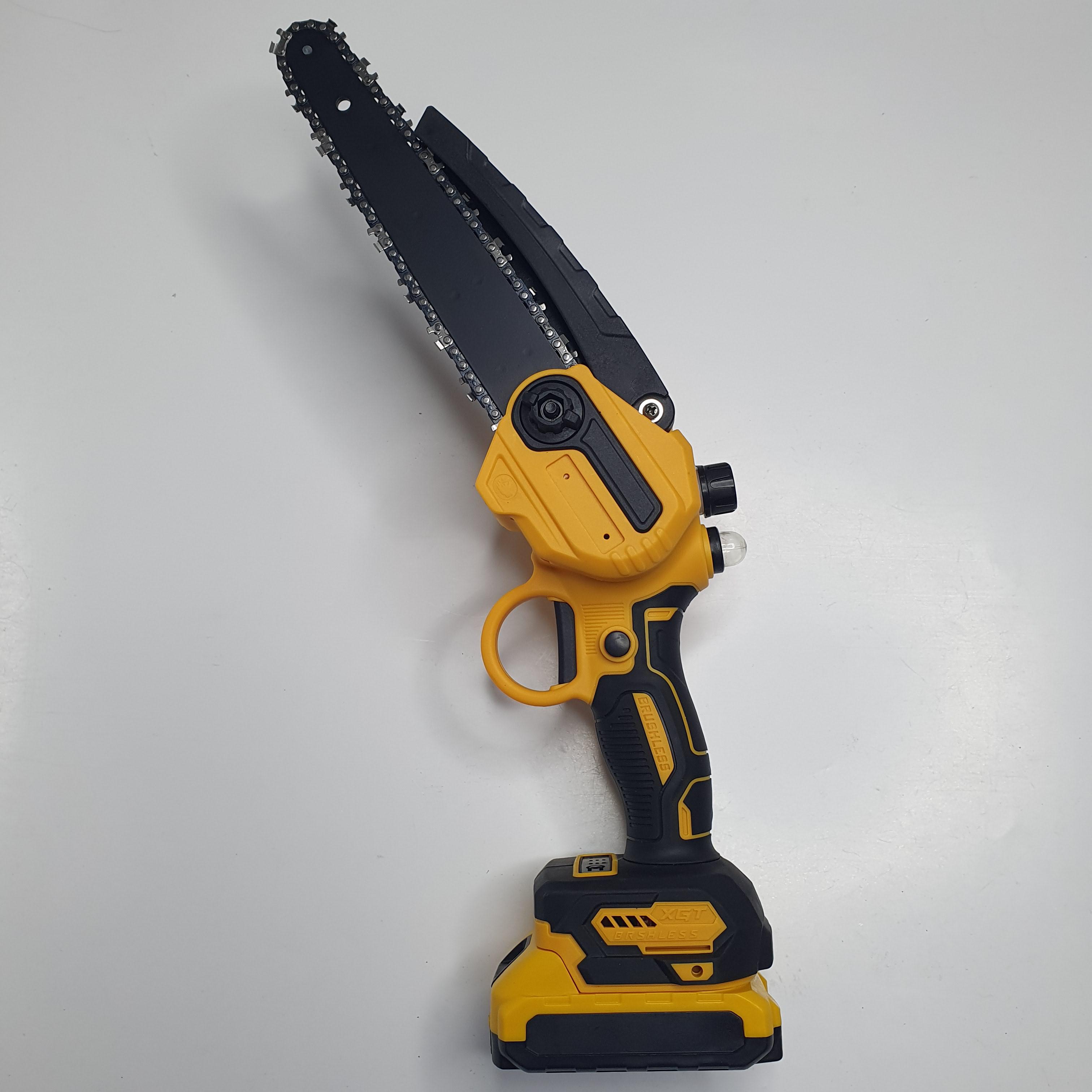 Пила аккумуляторная мини с автоматической смазкой цепи 2 аккумулятора 24V 20 см (4AH -DPR-20) - фото 11 Пила аккумуляторная мини с автоматической смазкой цепи 2 аккумулятора 24V 20 см (4AH -DPR-20) - фото 11