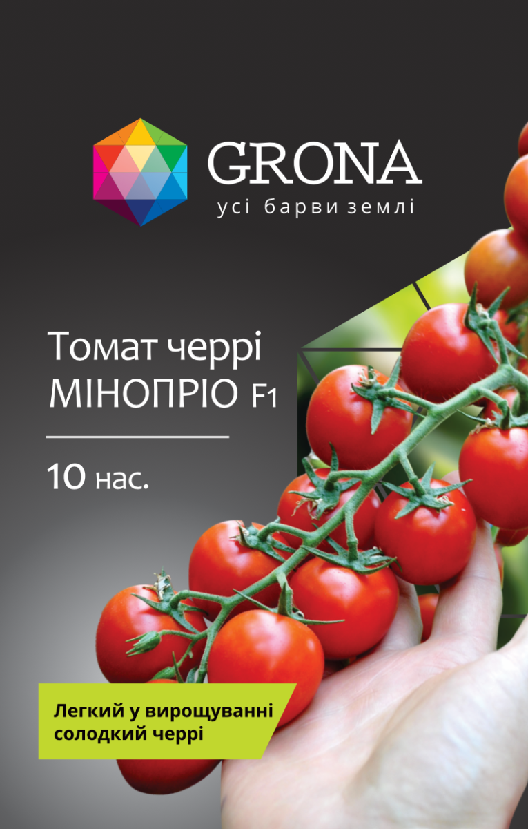 Семена GRONA МИНОПРИО F1 Clause Томат Черри Индетерминантный 10 шт.