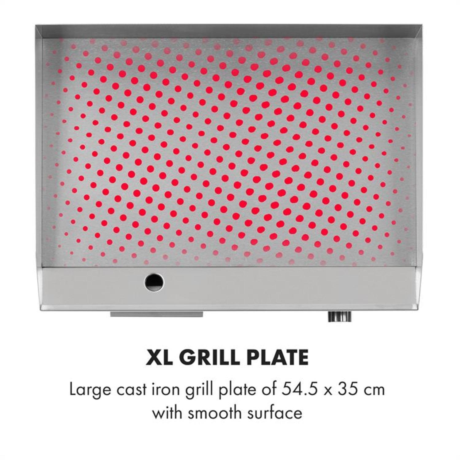 Гриль электрический Klarstein Grillmeile 3000G - фото 6