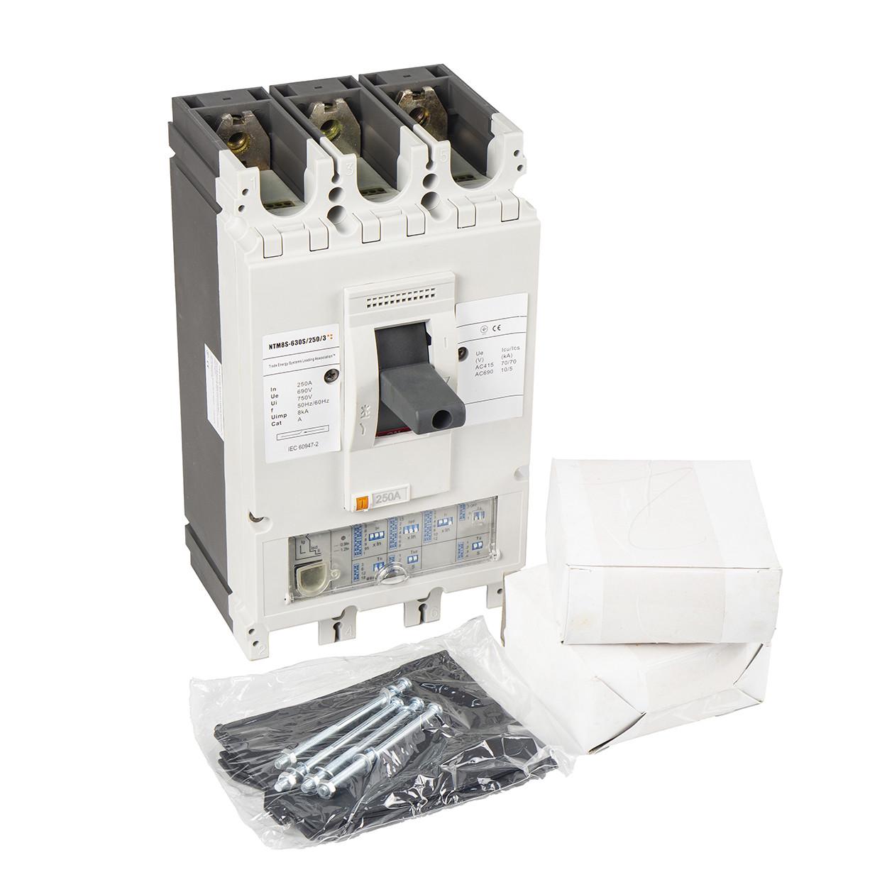 Автоматический выключатель в литом корпусе TESLA NTM8S-6305/250/3 (197) - фото 3 Автоматический выключатель в литом корпусе TESLA NTM8S-6305/250/3 (197) - фото 3