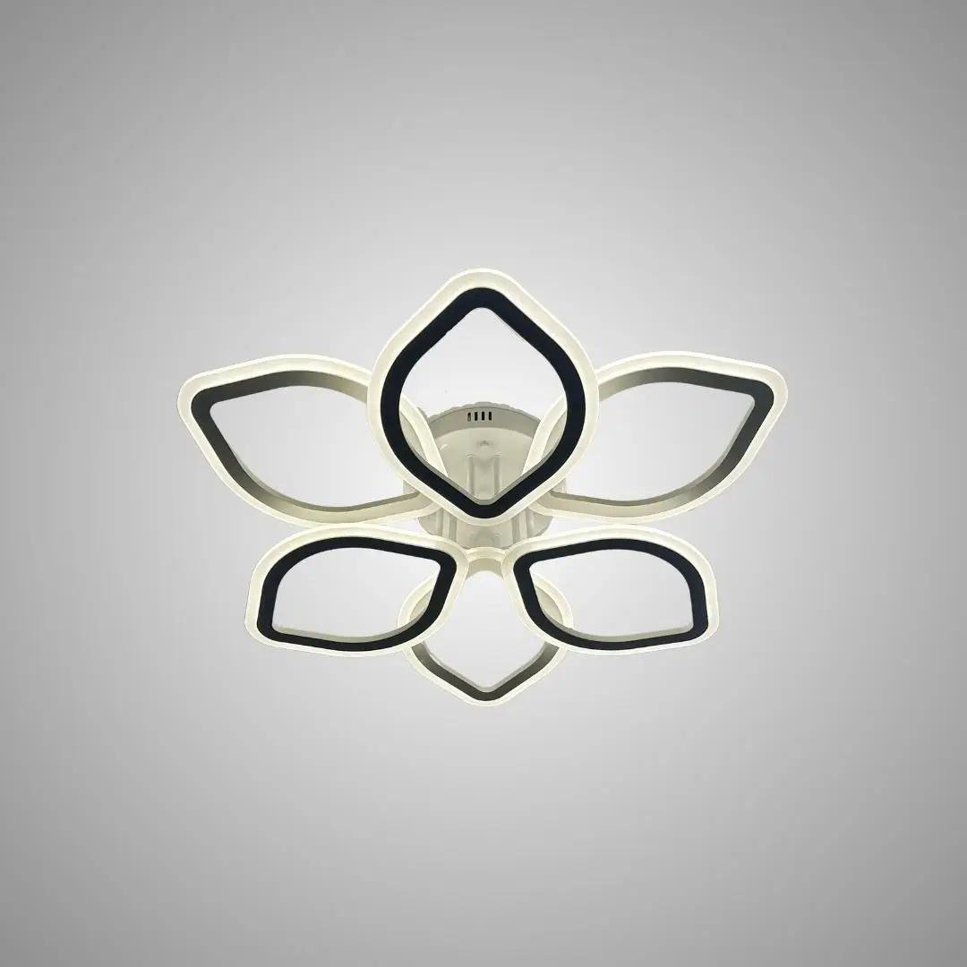 Люстра потолочная светодиодная Valeso V W7103-3+3 WH+AB 180W (00000140543)