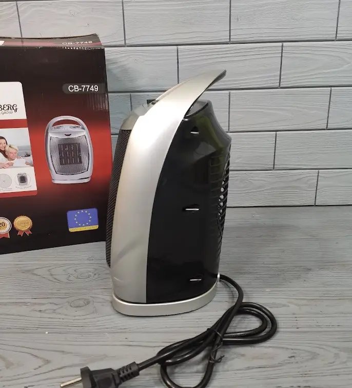 Тепловентилятор Crownberg CB-7749 Ceramic керамічний 1500 Вт з обертанням і захистом від перегріву (ML-05091) - фото 6 Тепловентилятор Crownberg CB-7749 Ceramic керамічний 1500 Вт з обертанням і захистом від перегріву (ML-05091) - фото 6