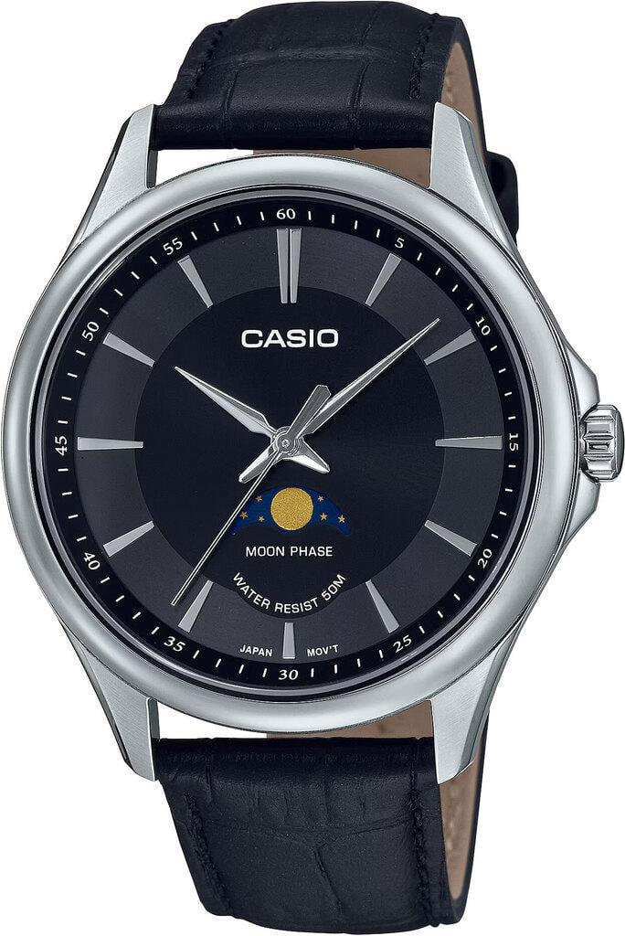 Наручные часы мужские Casio MTP-M100L-1A Timeless Collection со стальным корпусом Черный (2897355557)