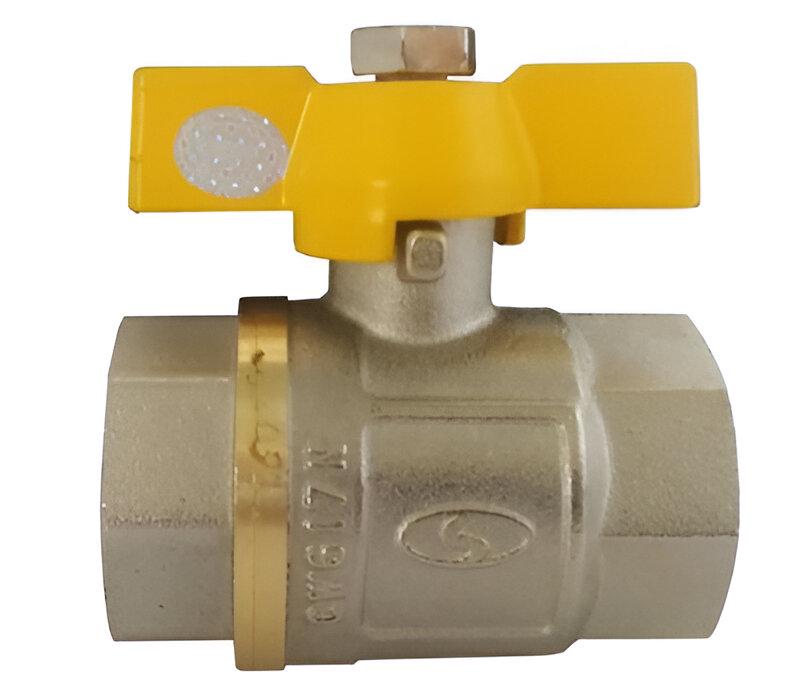 Кран шаровой газовый Solomon 3/4" ВВ (TK-1604013/4)