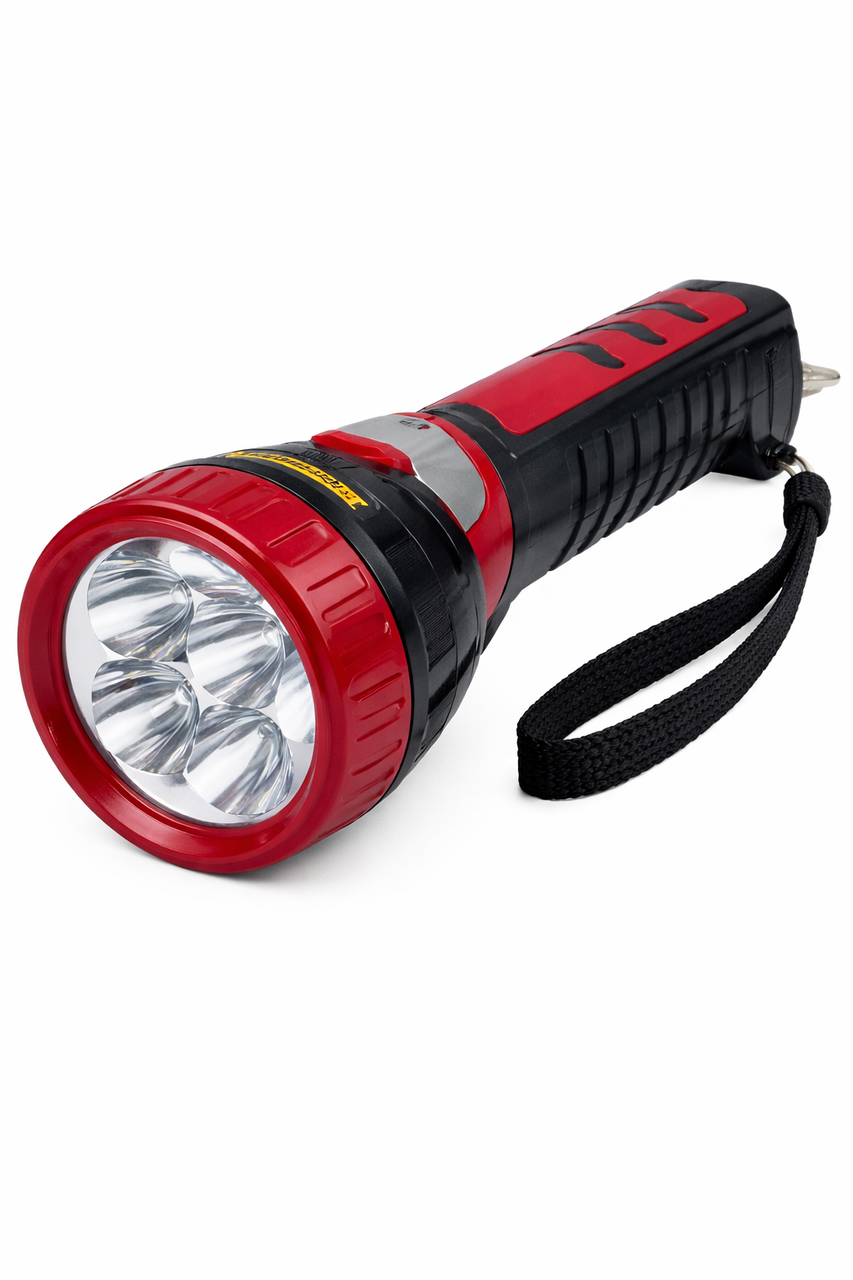 Фонарик Tiross TS1166 ручной аккумуляторный 4 LED (1732248082) Фонарик Tiross TS1166 ручной аккумуляторный 4 LED (1732248082)