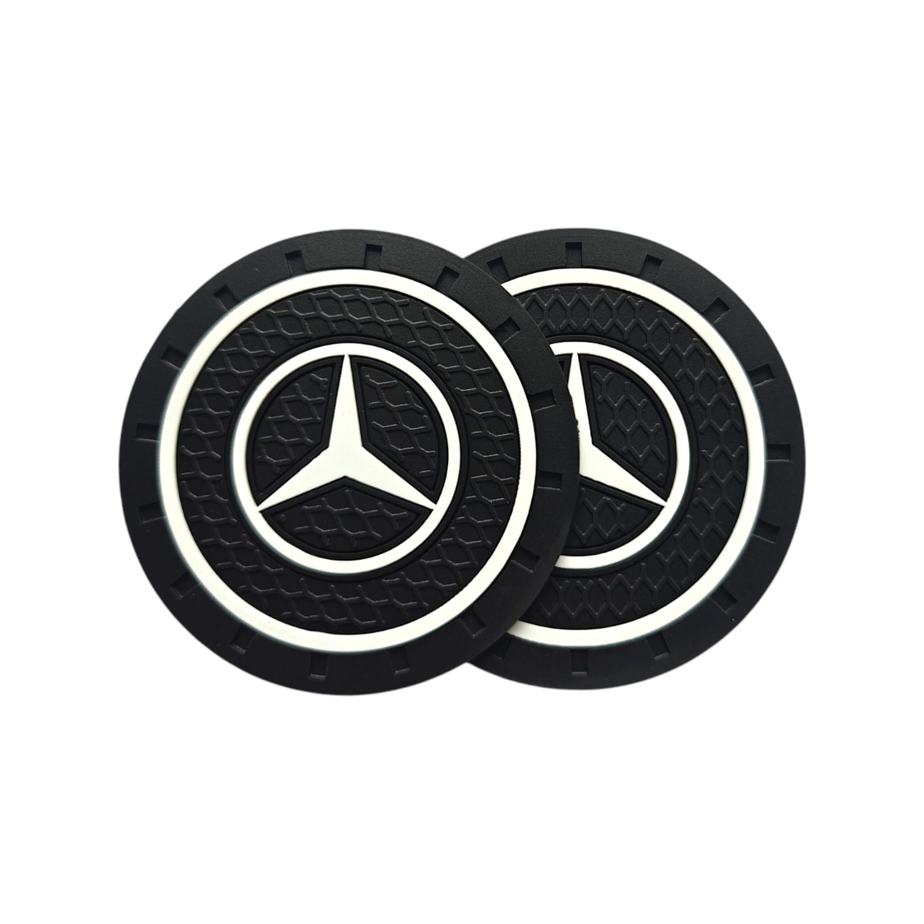 Коврики антискользящие MERCEDES в подстаканники 2 шт. (1378821748)