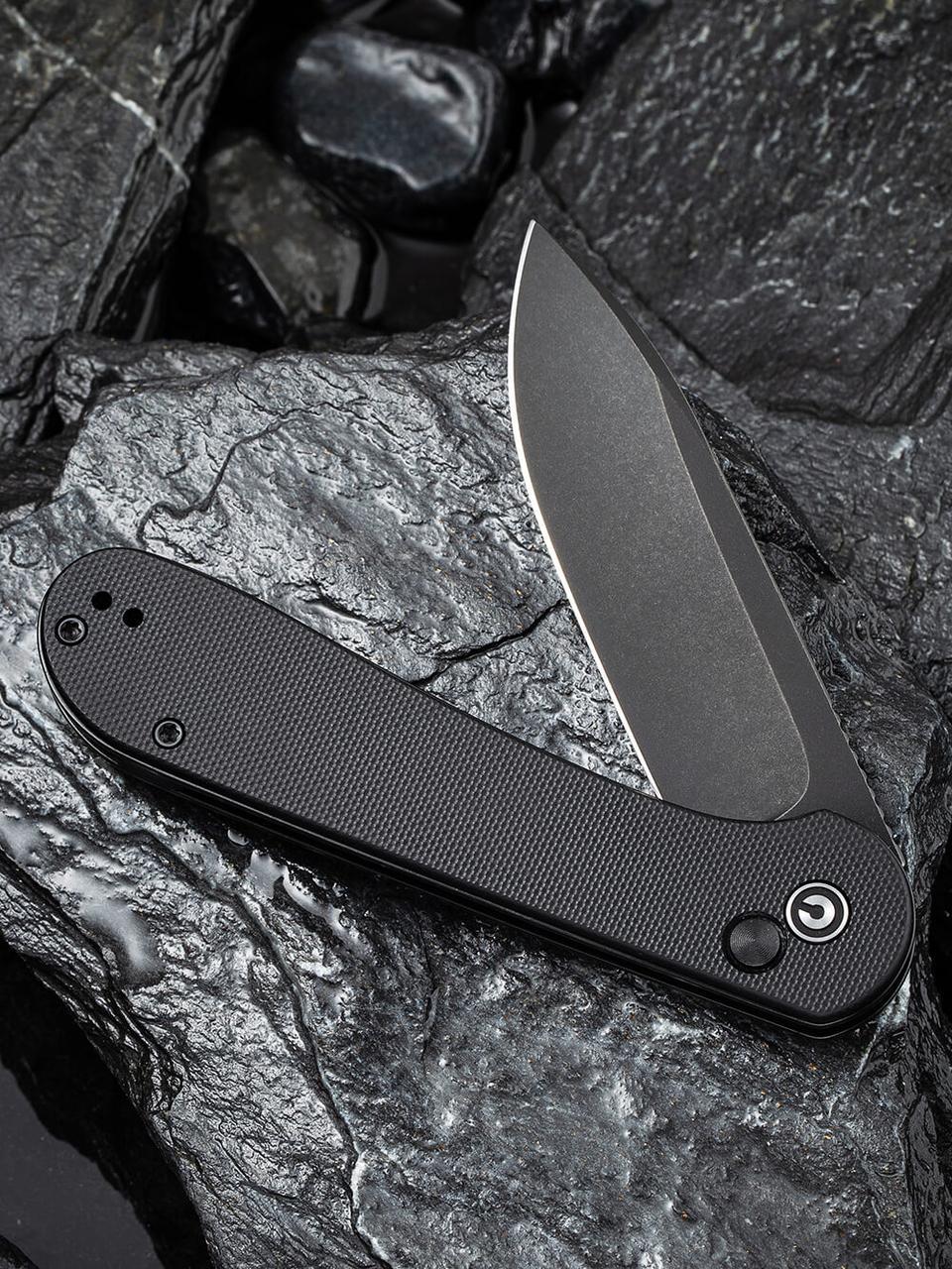 Нож складной туристический Civivi Button Lock Elementum C2103A (A-016775) - фото 4 Нож складной туристический Civivi Button Lock Elementum C2103A (A-016775) - фото 4