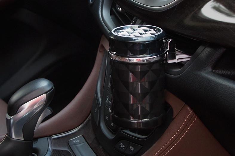 Попільничка автомобільна ZHEJIANG з підсвічуванням Чорний (00758) - фото 6 Попільничка автомобільна ZHEJIANG з підсвічуванням Чорний (00758) - фото 6