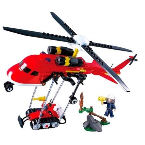 Конструктор Sluban Fire Пожежний вертоліт (M38-B0807)