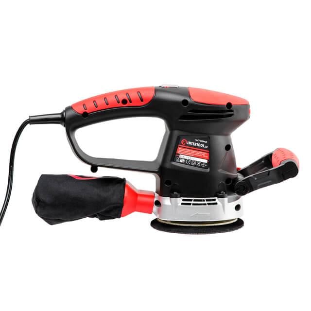 Шлифмашина эксцентриковая Intertool WT-0542 480 Вт 4000-14000 об/мин. 125 мм ход эксцентрика 2,3 мм (129398) - фото 6 Шлифмашина эксцентриковая Intertool WT-0542 480 Вт 4000-14000 об/мин. 125 мм ход эксцентрика 2,3 мм (129398) - фото 6