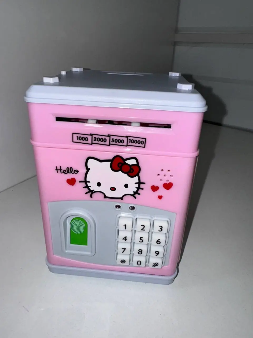 Копилка-сейф детская Hello Kitty VP-370 электронная для бумажных денег и монет с кодовым замком (13500014) - фото 6