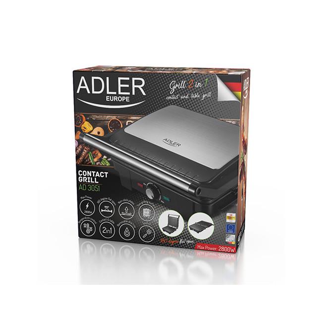 Контактний гриль Adler AD 3051 XL 2800W - фото 8