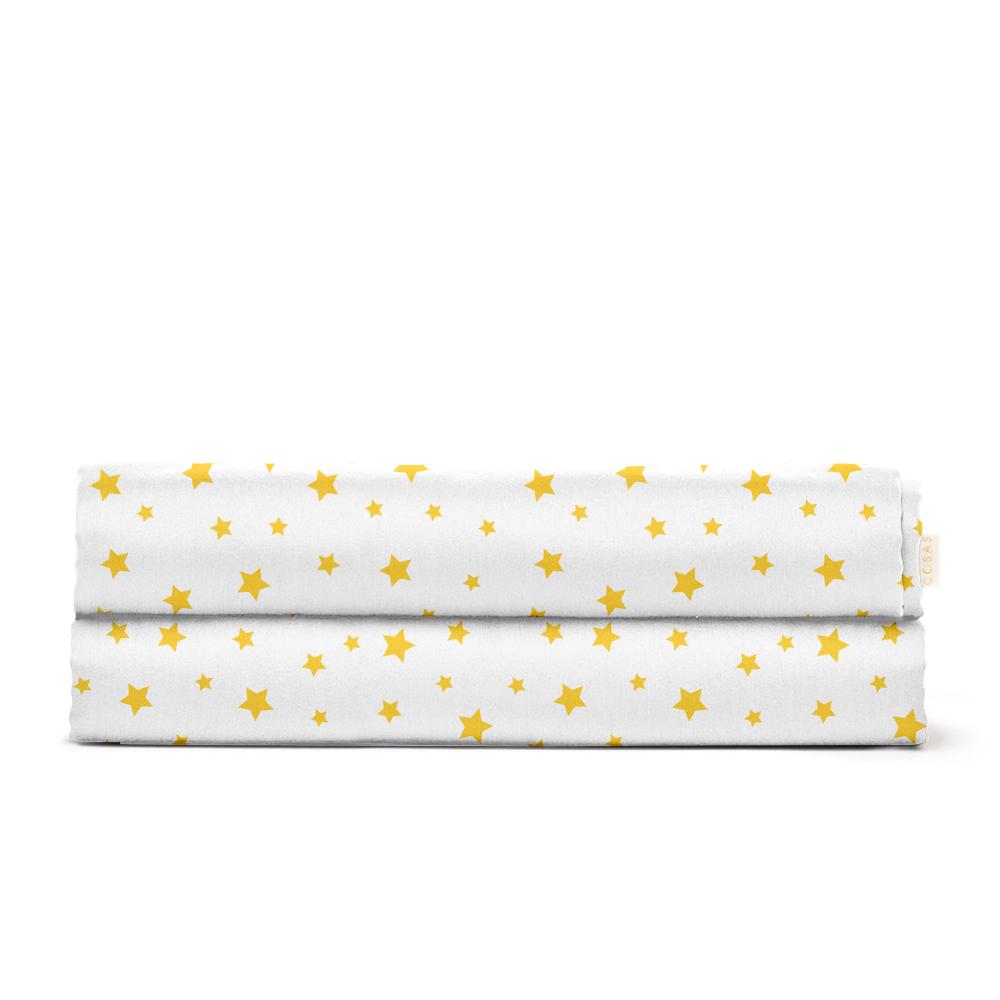 Простынь Cosas Yellow Stars 240x260 см (4822052147313)