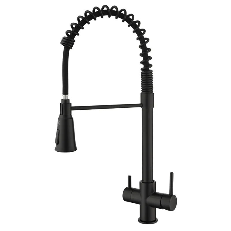 Смеситель для кухни Koer KB-72025-05 с выходом для питьевой воды (KR5015) Смеситель для кухни Koer KB-72025-05 с выходом для питьевой воды (KR5015)