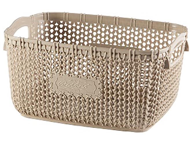 Корзина Violet House 1008 без крышки 5 л Beige (MLM-1008VYOLETTABEIGEB-KR.5L)