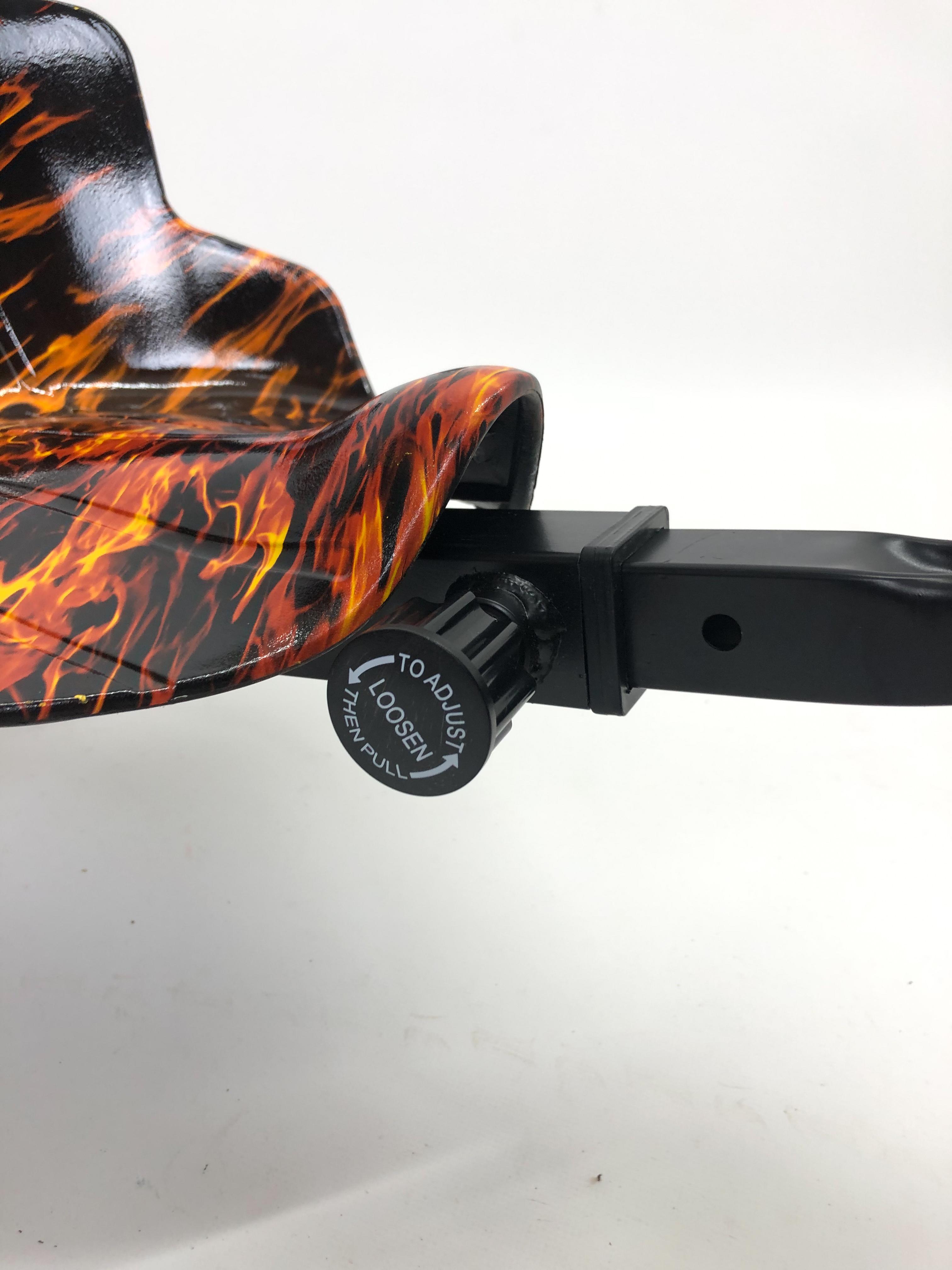 Дріфт-карт Windtech Crazy Bug 500W Помаранчеве полум'я - фото 11