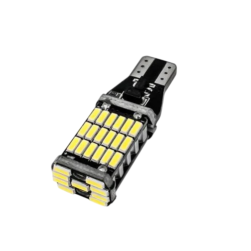 Лампа в автомобиль LED T15 W16W 45 SMD 4014 с обманкой Canbus Белый (620) Лампа в автомобиль LED T15 W16W 45 SMD 4014 с обманкой Canbus Белый (620)