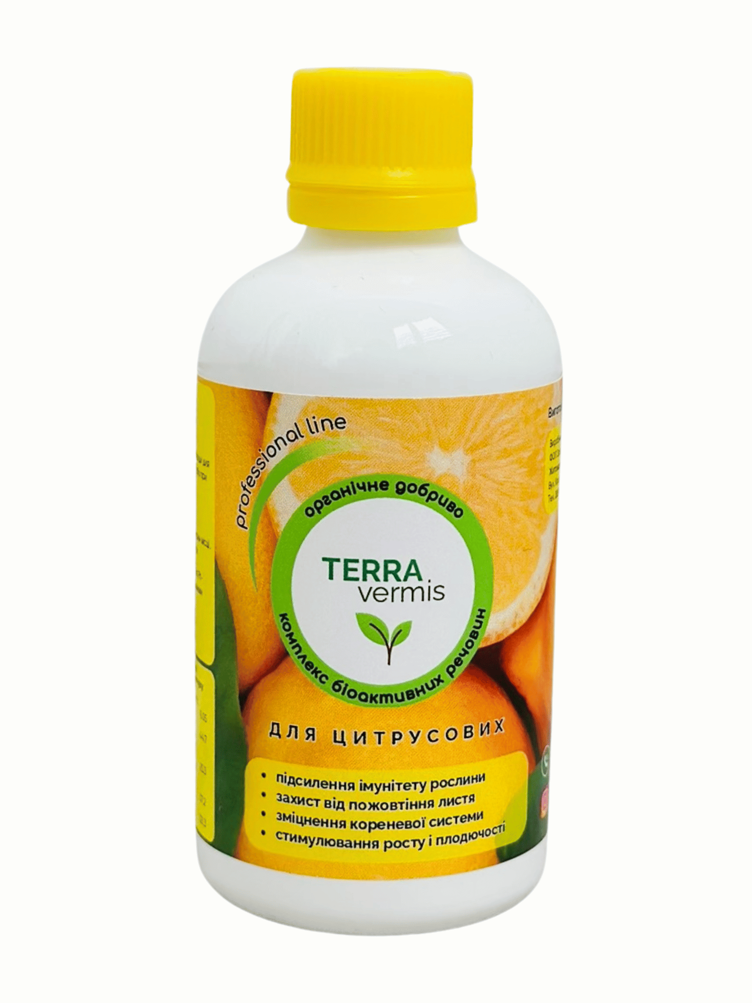 Органічне добриво Terra vermis для цитрусових 100 мл