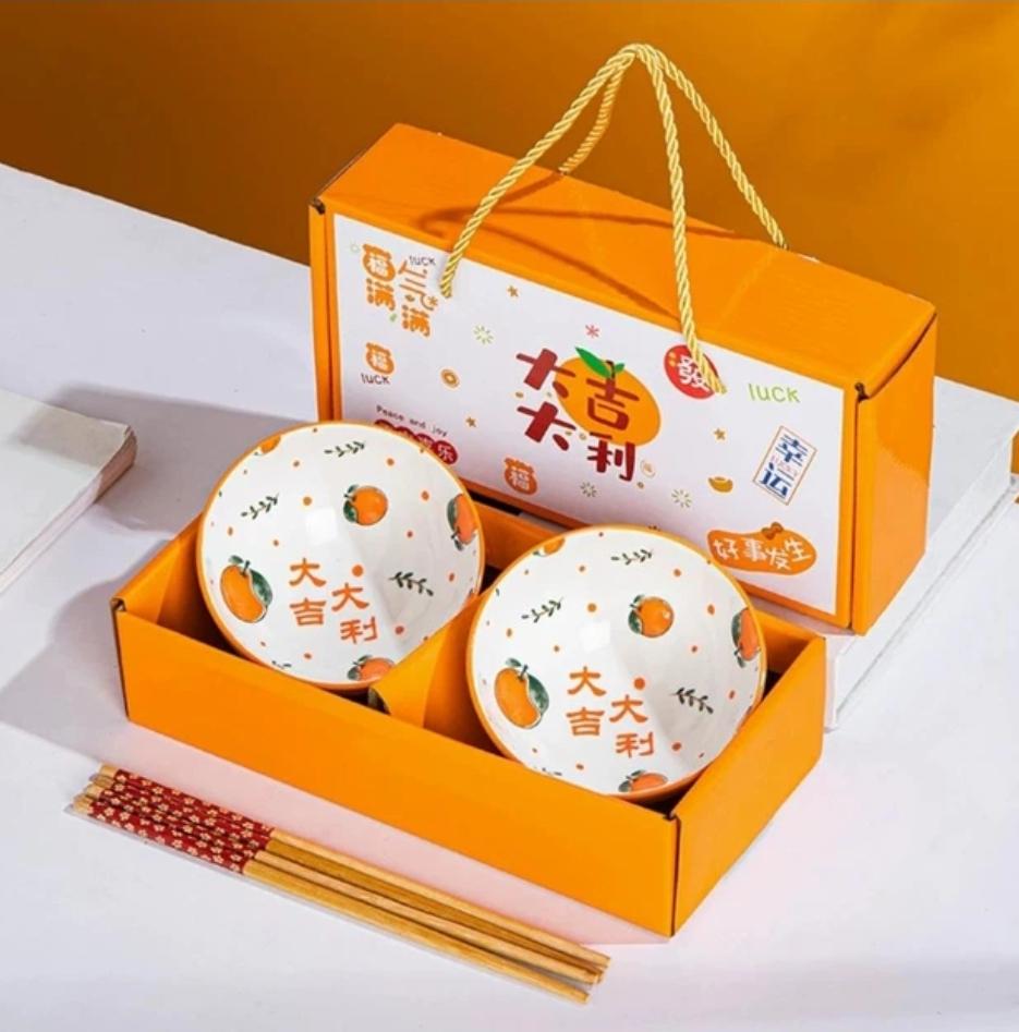 Набор посуды для суши в подарочной коробке 25x6x12 см