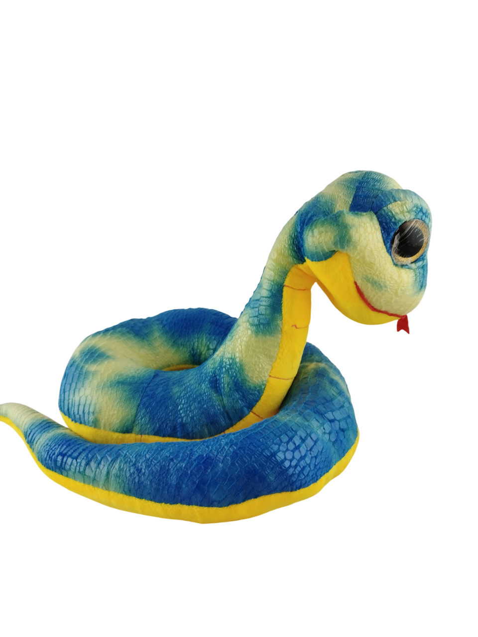 М'яка іграшка Змія символ 2025 28 см Голубаой (000058) - фото 2
