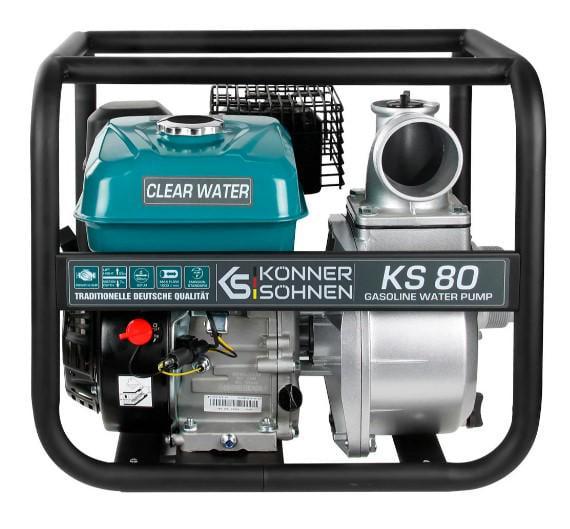 Мотопомпа для чистой воды Konner&Sohnen KS 80 (63225)