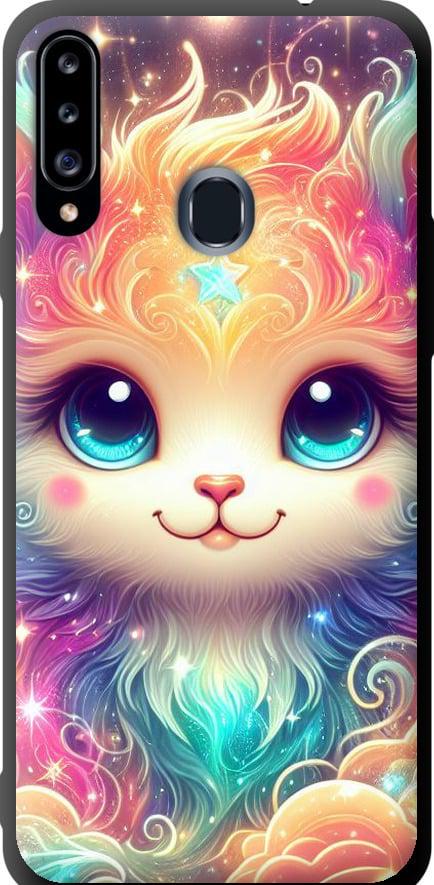 Чехол на Samsung Galaxy A20s A207F Сказочный котенок (5813b-1775-42517)