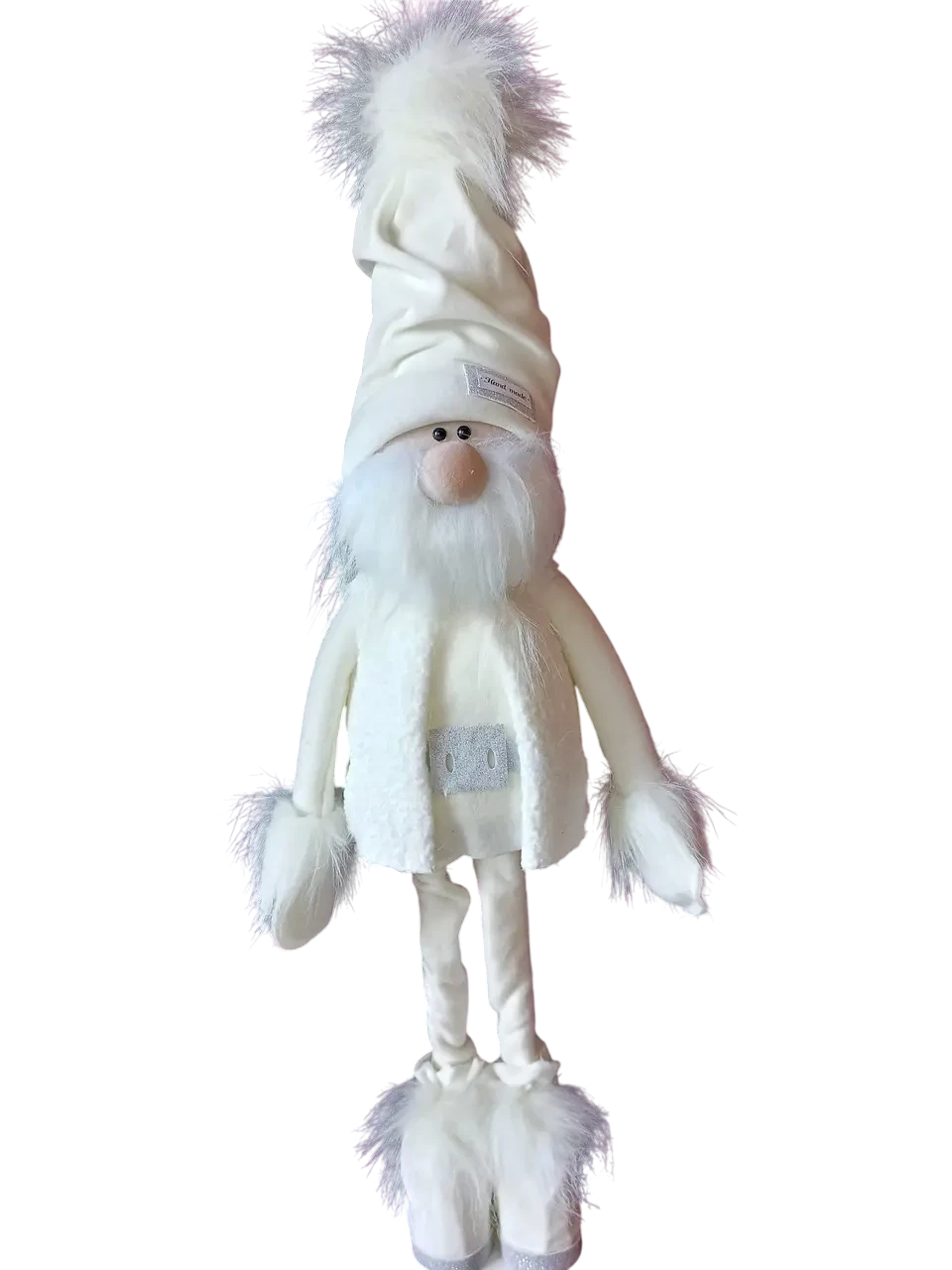 Игрушка новогодняя Хатинка Гном 85 см Белый (CNT00011361)