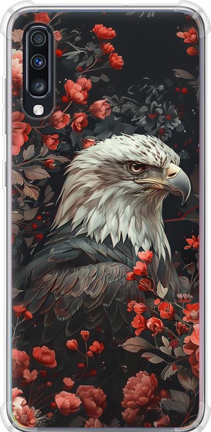 Чехол на Samsung Galaxy A70 2019 A705F Цветочный страж (6102sp-1675-42517)