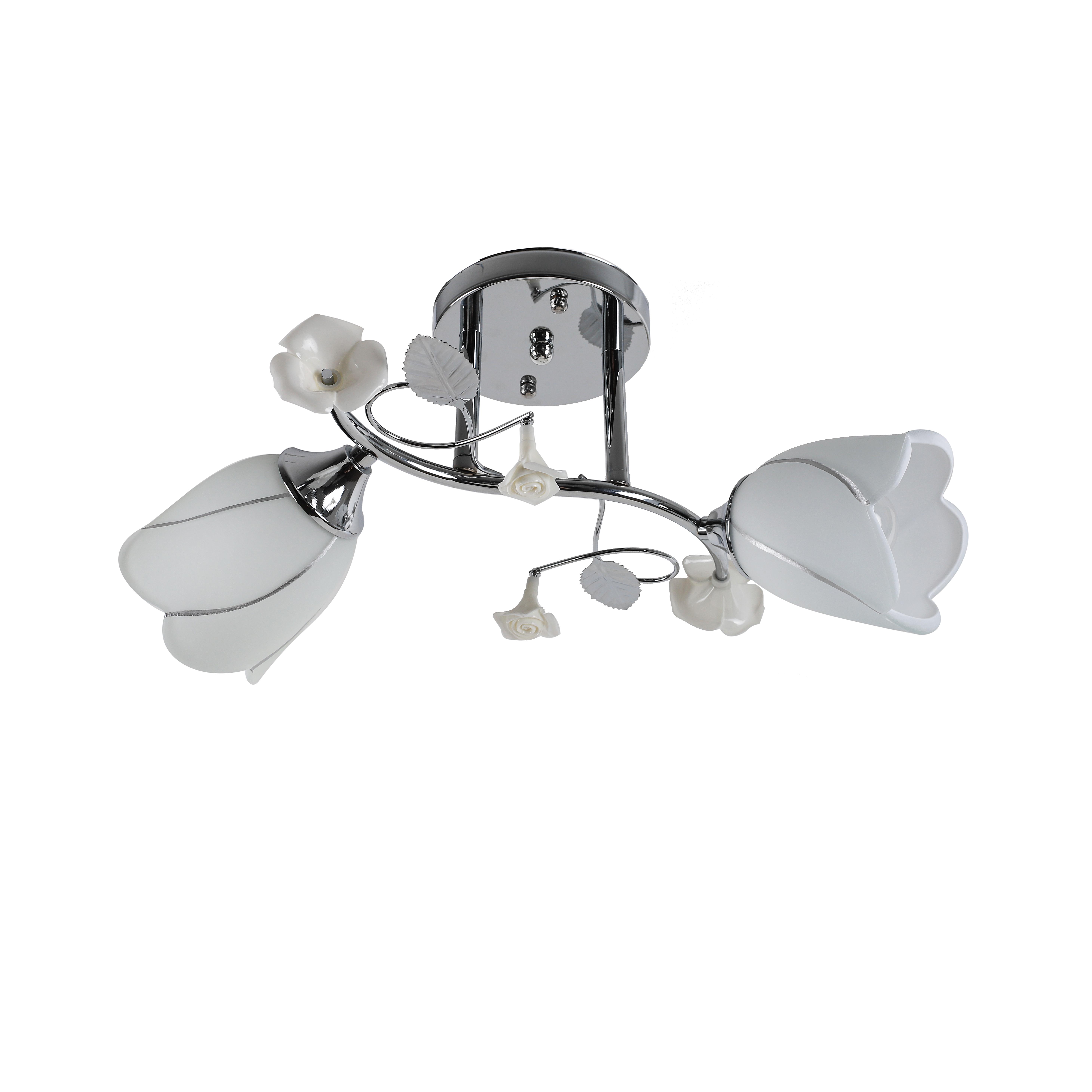 Потолочная люстра Sirius B N2570/2 CR на 2 плафона (000033762)